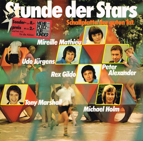 Various - Stunde Der Stars (Schallplatte Der Guten Tat) - Ariola - 86 430 XAT - LP, Comp 2268929101