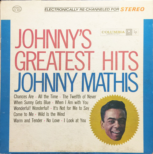 Johnny Mathis - Johnny's Greatest Hits - Columbia - CS 8634 - LP, Comp, RE 2309057500