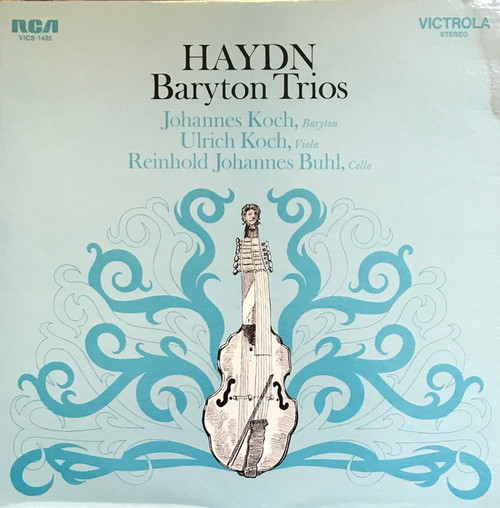Joseph Haydn - Johannes Koch, Ulrich Koch, Reinhold Johannes Buhl - Baryton Trios - RCA Victrola - VICS-1425 - LP 2278557103