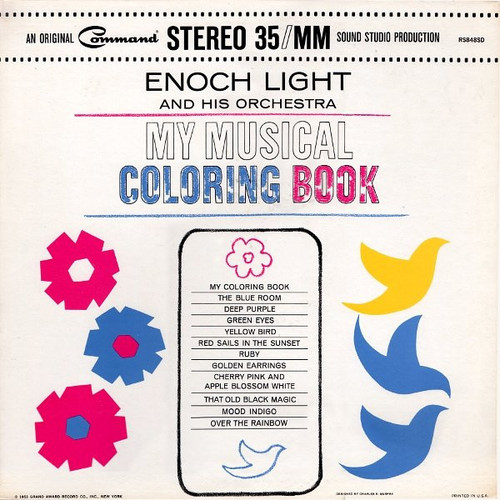 Enoch Light And His Orchestra - My Musical Coloring Book - Command, Command - RS848SD, RS 848-S.D. - LP, Album, Gat 2349762478