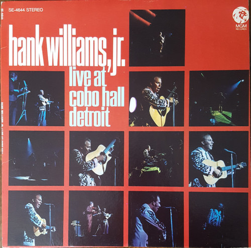 Hank Williams Jr. - Live At Cobo Hall Detroit - MGM Records - SE-4644 - LP, Album 2244522754