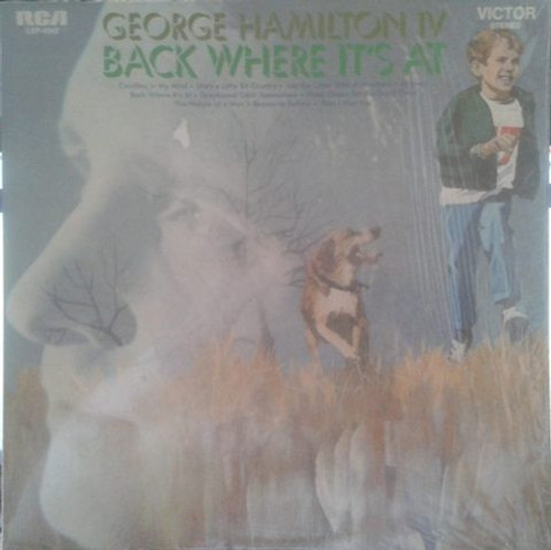 George Hamilton IV - Back Where It's At - RCA Victor - LSP-4342 - LP, Album 2279854714