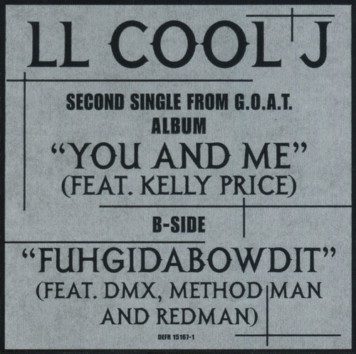 LL Cool J - You And Me / Fuhgidabowdit - Def Jam Recordings - 314 572 665-1 - 12" 2277179422