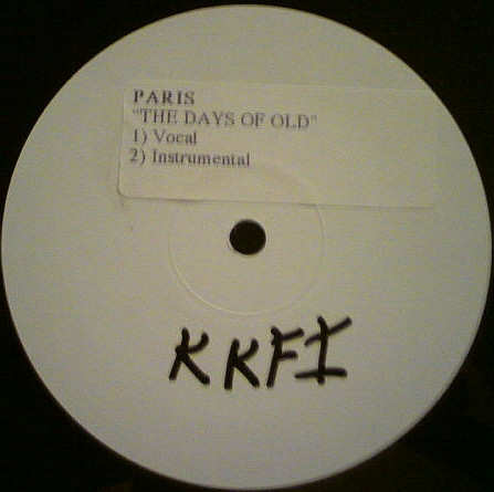 Paris (2) - The Days Of Old - Scarface Records - SX-69-001 - 12", W/Lbl, Sti 2387327980