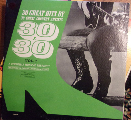 Various - 30 Great Hits By 30 Great Country Artists - Columbia Musical Treasuries - P2S 5218 - 2xLP, Album 2252763946