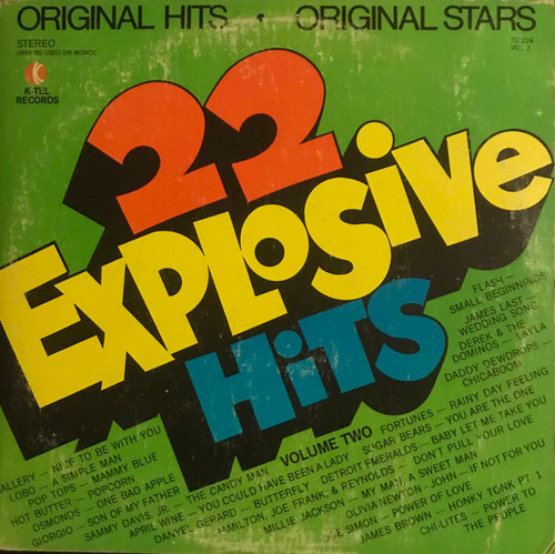Various - 22 Explosive Hits, Vol 2 - K-Tel - TU 224 - LP, Comp, Scr 2306110063