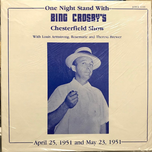 Bing Crosby - One Night Stand With Bing Crosby's Chesterfield Show - Joyce - 1133 - LP 2272692727
