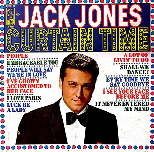 Jack Jones - Curtain Time - Kapp Records, Kapp Records - KS-3566, KS 3566 - LP 2263272808