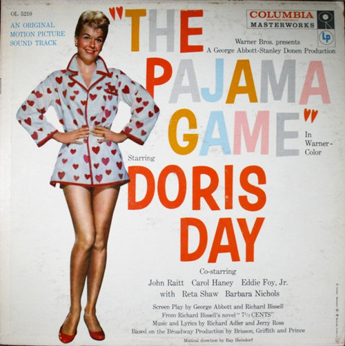 Doris Day, John Raitt, Eddie Foy, Jr., Carol Haney - Original Motion Picture Sound Track "The Pajama Game" - Columbia Masterworks - OL 5210 - LP, Album, Mono 2280012817