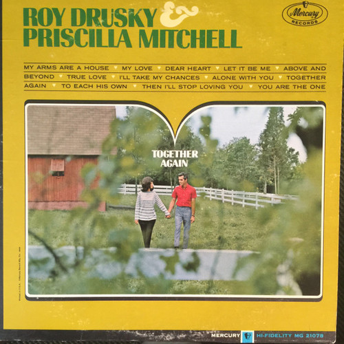 Roy Drusky & Priscilla Mitchell - Together Again - Mercury - MG 21078 - LP, Mono 2350920676