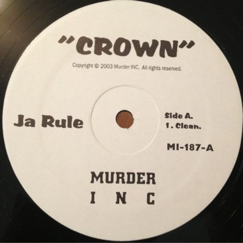 Ja Rule - Crown - Murder Inc Records - MI-187 - 12", Single 2316448414
