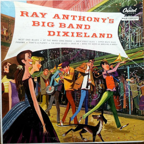 Ray Anthony - Big Band Dixieland - Capitol Records, Capitol Records - T678, T-678 - LP 2263430812