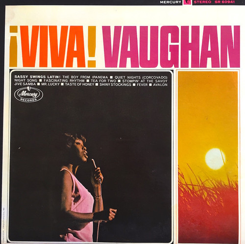 Sarah Vaughan - Viva! - Mercury, Mercury - SR 60941, SR-60941 - LP, Album 2318918188