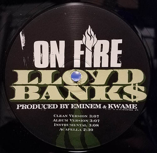 Lloyd Banks - On Fire - Interscope Records - INTR-11146-1 - 12", Promo 2278800877