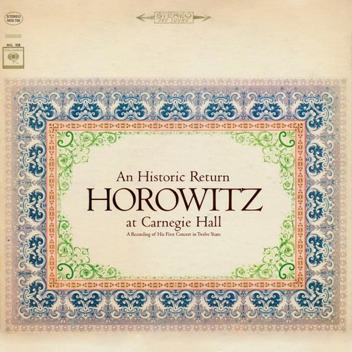 Vladimir Horowitz - Horowitz At Carnegie Hall: An Historic Return - Columbia Masterworks - M2S 728 - 2xLP, Gat 2306219347
