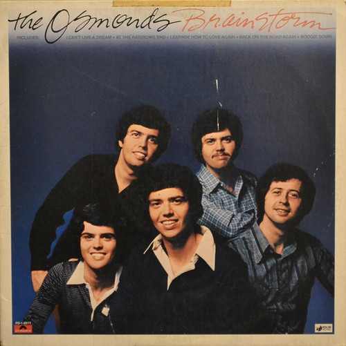 The Osmonds - Brainstorm - Polydor, Kolob Records - PD-1-6077 - LP 2367828859