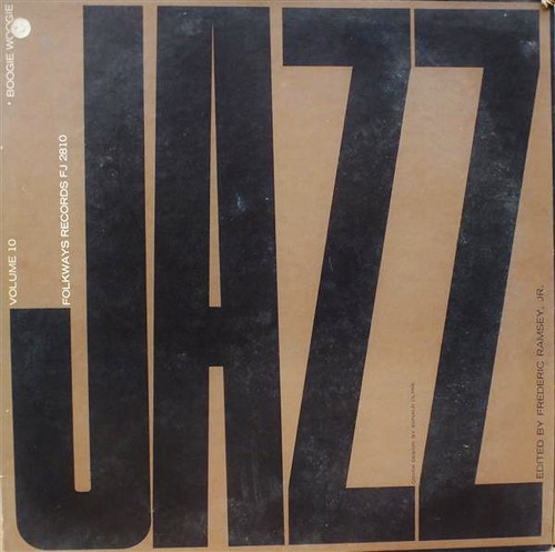 Various - Jazz Volume 10: Boogie Woogie - Folkways Records - FJ 2810 - LP, Album, Comp 2296923784