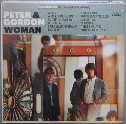 Peter & Gordon - Woman - Capitol Records - ST 2477 - LP, Album, Scr 2276849098