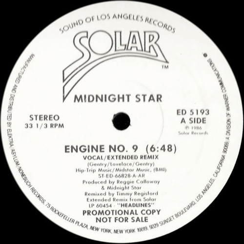 Midnight Star - Engine No. 9 - Solar - ED 5193 - 12", Promo 2467483670