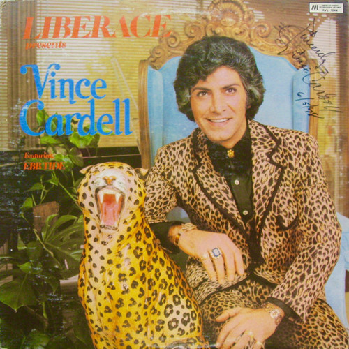 Vince Cardell - Liberace Presents Vince Cardell Featuring Ebb Tide - AVI Records, AVI Records - AVL-1044, AVL 1044 - LP, Album 2483001338