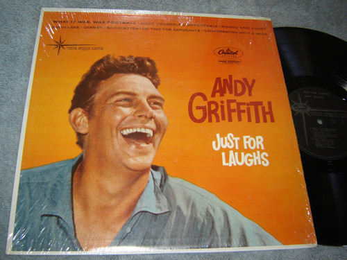 Andy Griffith - Just For Laughs - Capitol Records, Capitol Records - T 962, T-962 - LP, Album, RE 2452344362