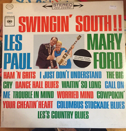 Les Paul & Mary Ford - Swingin' South - Columbia, Columbia Special Products - CS 8728, CSP 8728 - LP, Album, RE 2501826302