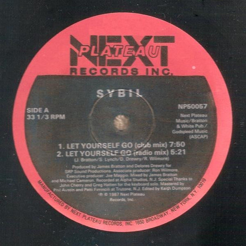 Sybil - Let Yourself Go - Next Plateau Records Inc. - NP50057 - 12", MP 2491691648
