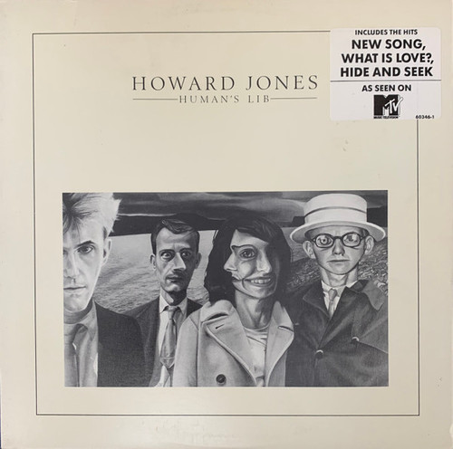 Howard Jones - Human's Lib - Elektra - 60346-1 - LP, Album, Promo 2452370231