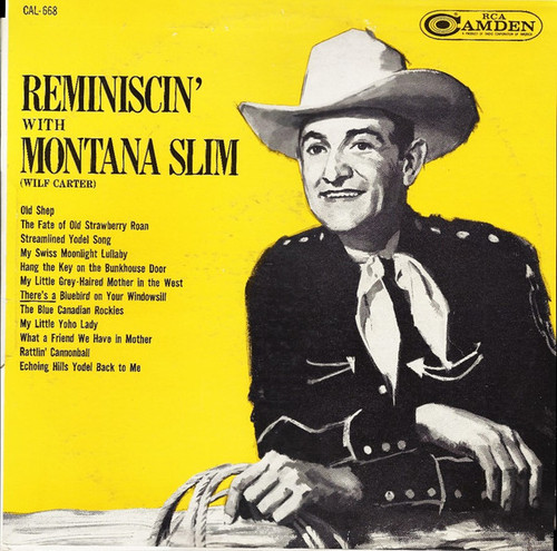 Montana Slim - Reminiscin' With Montana Slim - RCA Camden - CAL-668 - LP, Comp 2453936033