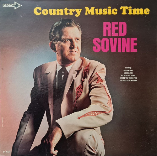 Red Sovine - Country Music Time - Decca - DL 4736 - LP, Album, Comp, Mono 2426057108