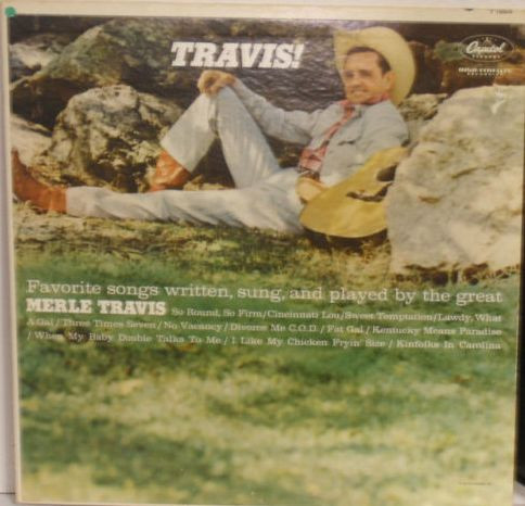 Merle Travis - Travis! (LP, Album, Mono)