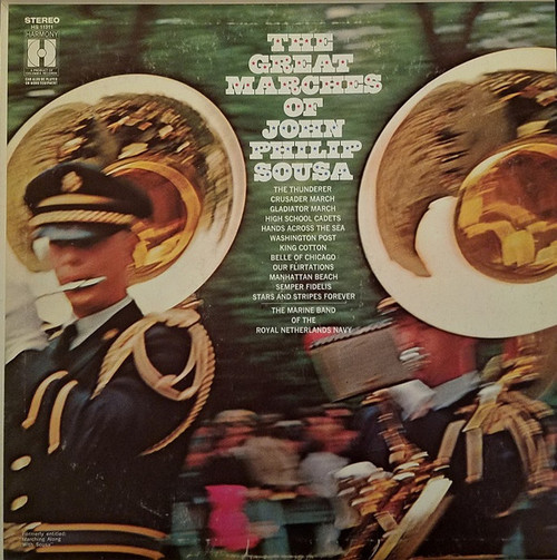 John Philip Sousa - The Great Marches Of John Philip Sousa - Harmony (4) - HS 11311 - LP, Album 2469292715