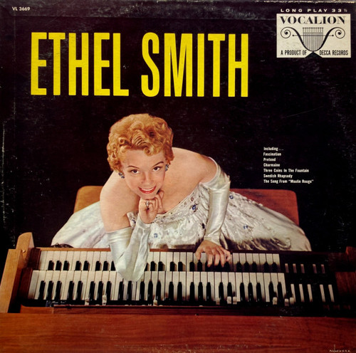 Ethel Smith - Organ Solos - Vocalion (2) - VL 3669 - LP, Mono 2416795178