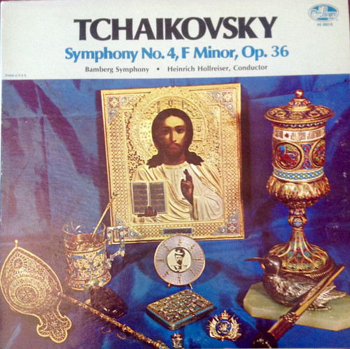 Pyotr Ilyich Tchaikovsky, Bamberger Symphoniker, Heinrich Hollreiser - Symphony No.4, F Minor, Op. 36 - Allegro - AR 88016  - LP, RE 2494433612