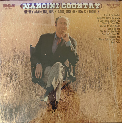 Henry Mancini And His Orchestra And Chorus - Mancini Country - RCA Victor - LSP-4307 - LP, Album 2479026470