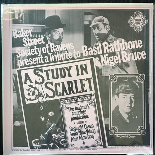 No Artist - A Study In Scarlet - Hudson House - ASIS-221 - LP 2396349901