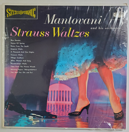 Johann Strauss Jr. / Mantovani And His Orchestra - Strauss Waltzes - London Records - PS 118 - LP, Album 2411969228