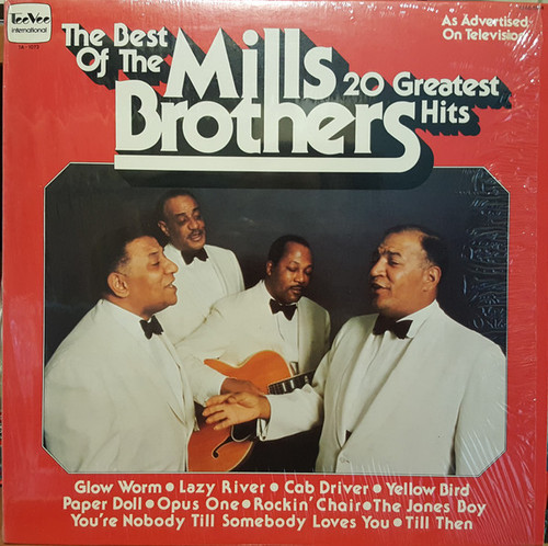The Mills Brothers - The Best Of The Mills Brothers: 20 Greatest Hits - Tee Vee International - TA-1073 - LP, Comp 2500135862
