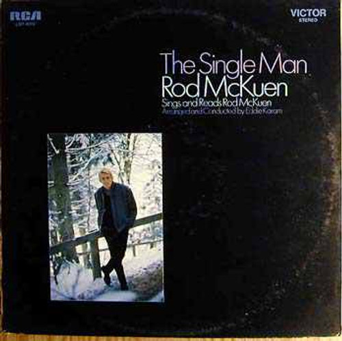 Rod McKuen - The Single Man - RCA Victor - LSP-4010 - LP, Album 2471616686