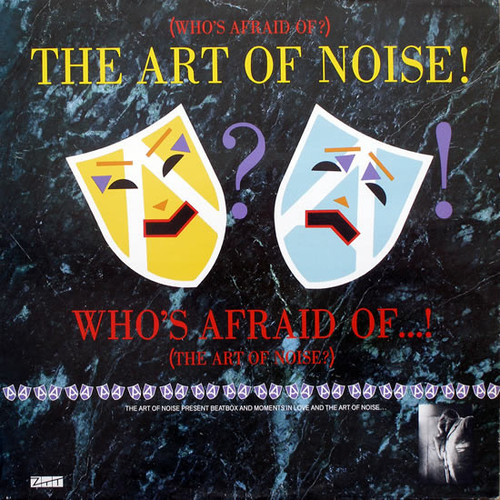 The Art Of Noise - (Who's Afraid Of?) The Art Of Noise - Island Records, Island Records - 7 90179-1, 90179-1 - LP, Album, Red 2479281452