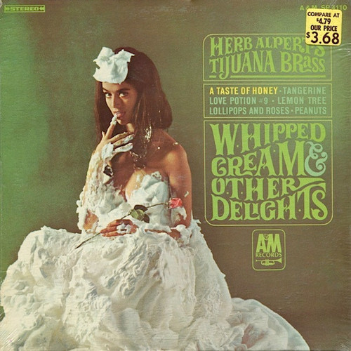 Herb Alpert & The Tijuana Brass - Whipped Cream & Other Delights - A&M Records - SP 4110 - LP, Album, Pit 2489464769