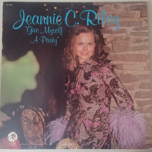 Jeannie C. Riley - Give Myself A Party - MGM Records, MGM Records - SE-4805, SE 4805 - LP, Album, Promo 2418029549