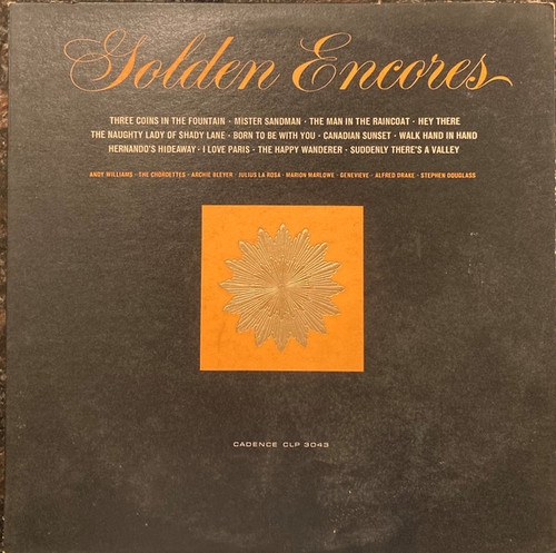 Archie Bleyer - Golden Encores - Cadence (2), Cadence (2) - CLP-3043, CLP 3043 - LP, Comp, Mono 2526000039