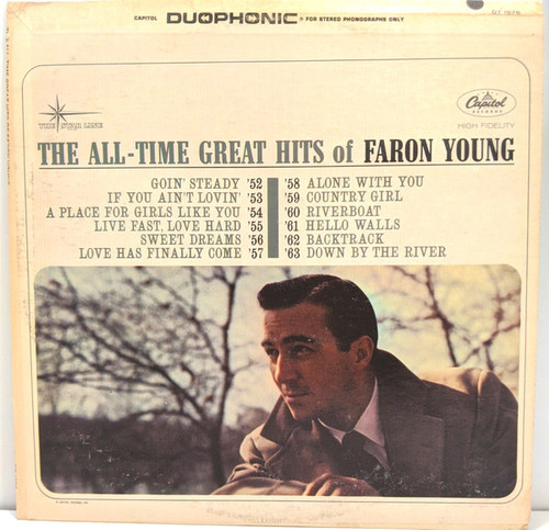 Faron Young - The All-Time Great Hits Of Faron Young - Capitol Records, Capitol Records - DT 1876, DT-1876 - LP, Comp, Duo 2451053900