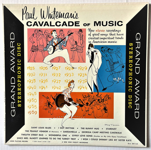 Paul Whiteman - Cavalcade Of Music - Grand Award, Grand Award - G.A. 244 S.D., G.A. 244-S.D. - LP, Album 2476029125