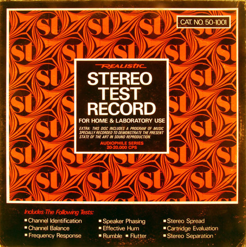 Various - Realistic Stereo Test Record - Realistic - 50-1001 - LP, Album, RP 2441929535