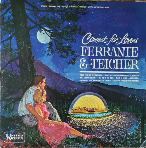 Ferrante & Teicher - Concert For Lovers  - United Artists Records - UAS 6315 - LP 2398949300