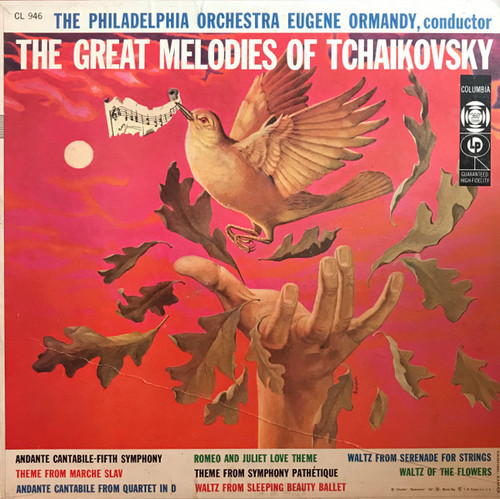 Pyotr Ilyich Tchaikovsky, The Philadelphia Orchestra, Eugene Ormandy - The Great Melodies Of Tchaikovsky - Columbia - CL 946 - LP 2426282669