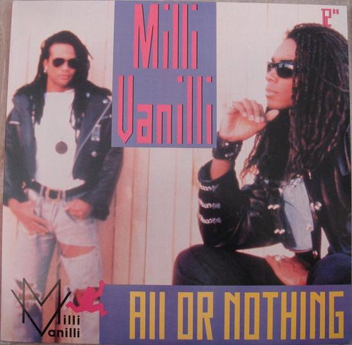 Milli Vanilli - All Or Nothing - Arista - AD1-9924 - 12", Spe 2476017806