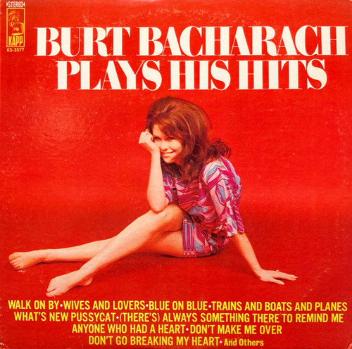Burt Bacharach - Plays His Hits - Kapp Records - KS-3577 - LP, Album 2538280332